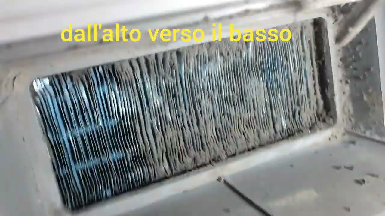 pulire a NUOVO le lamelle dell'asciugatrice