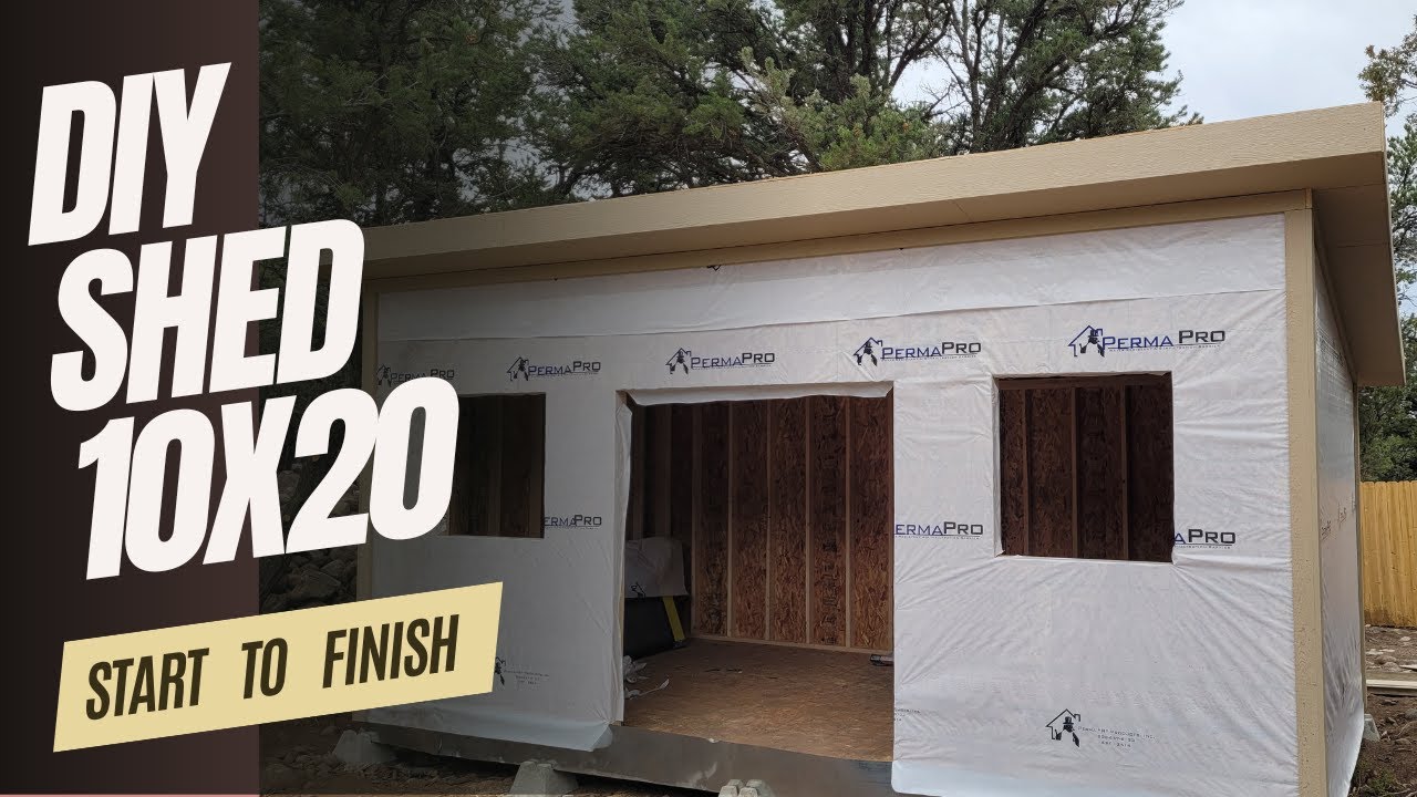 DIY Shed on a Dime: 10x20 Build You Can Do