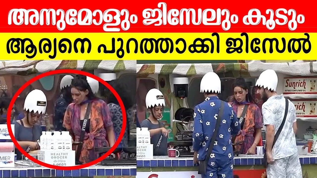 😍ഇനി ഇതൊക്കെ ആണ് സംഭവിക്കുക ടോപ് 5 ലേക്ക് BiggBoss Anumol Gizele Aryan
