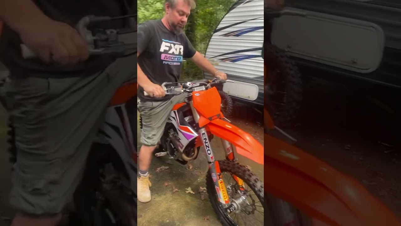 Supercross suspension is stiff!!