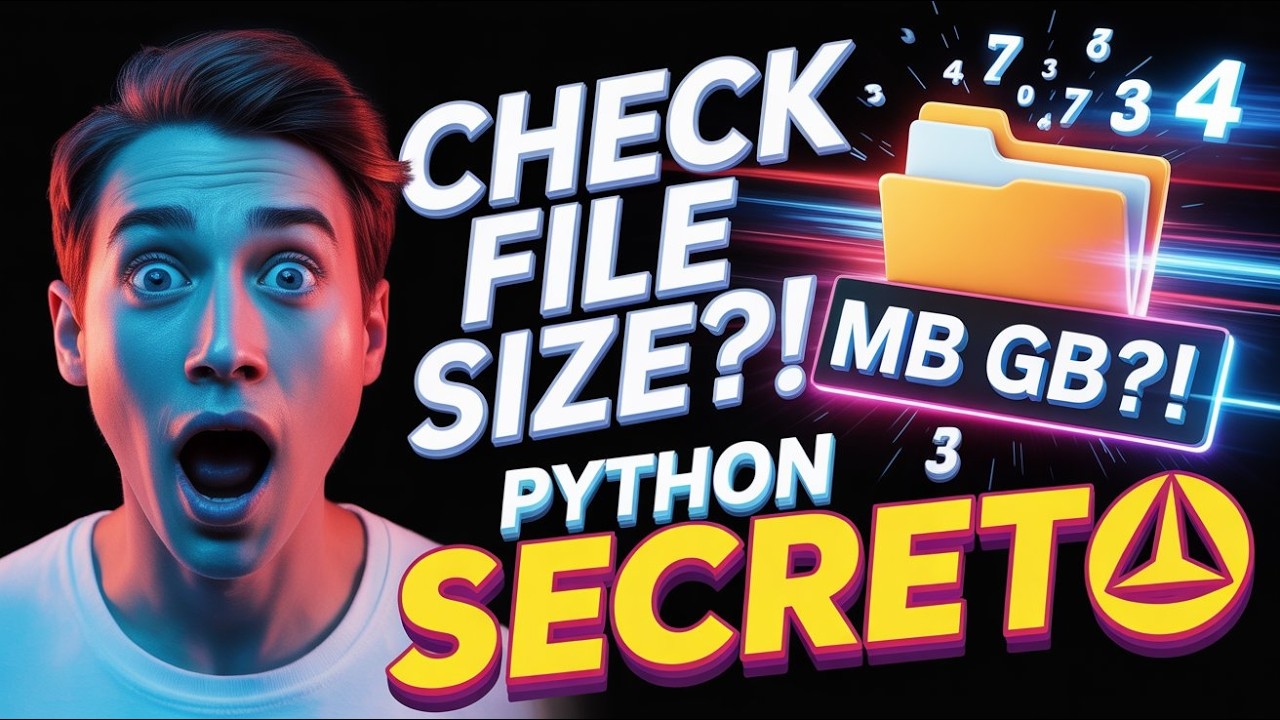 How to find ANY File Size with Python in Seconds! 🔥