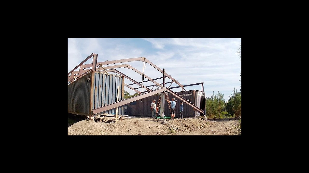 Construcao do kit de telhado para o galpao
