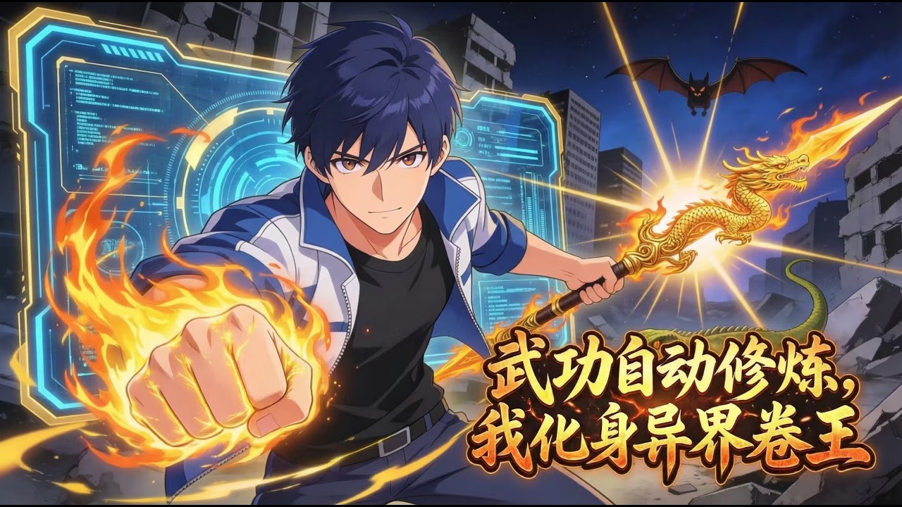 💥ENG SUB💥【武功自动修炼，我化身异界卷王】Auto-Cultivation: I'm the King of Grind in Another World 第1-76集 #玄幻 #热血