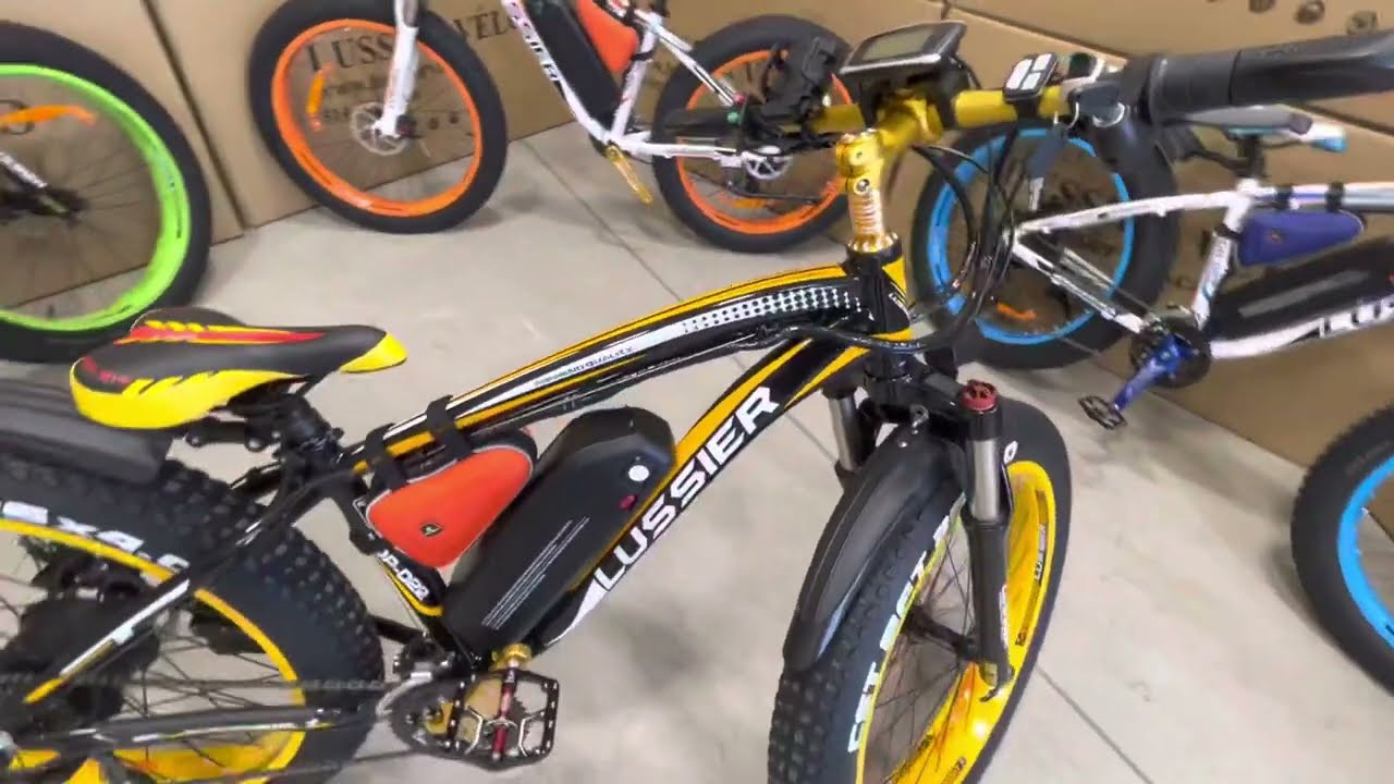 VELO FAT BIKE ELECTRIQUE 500W
