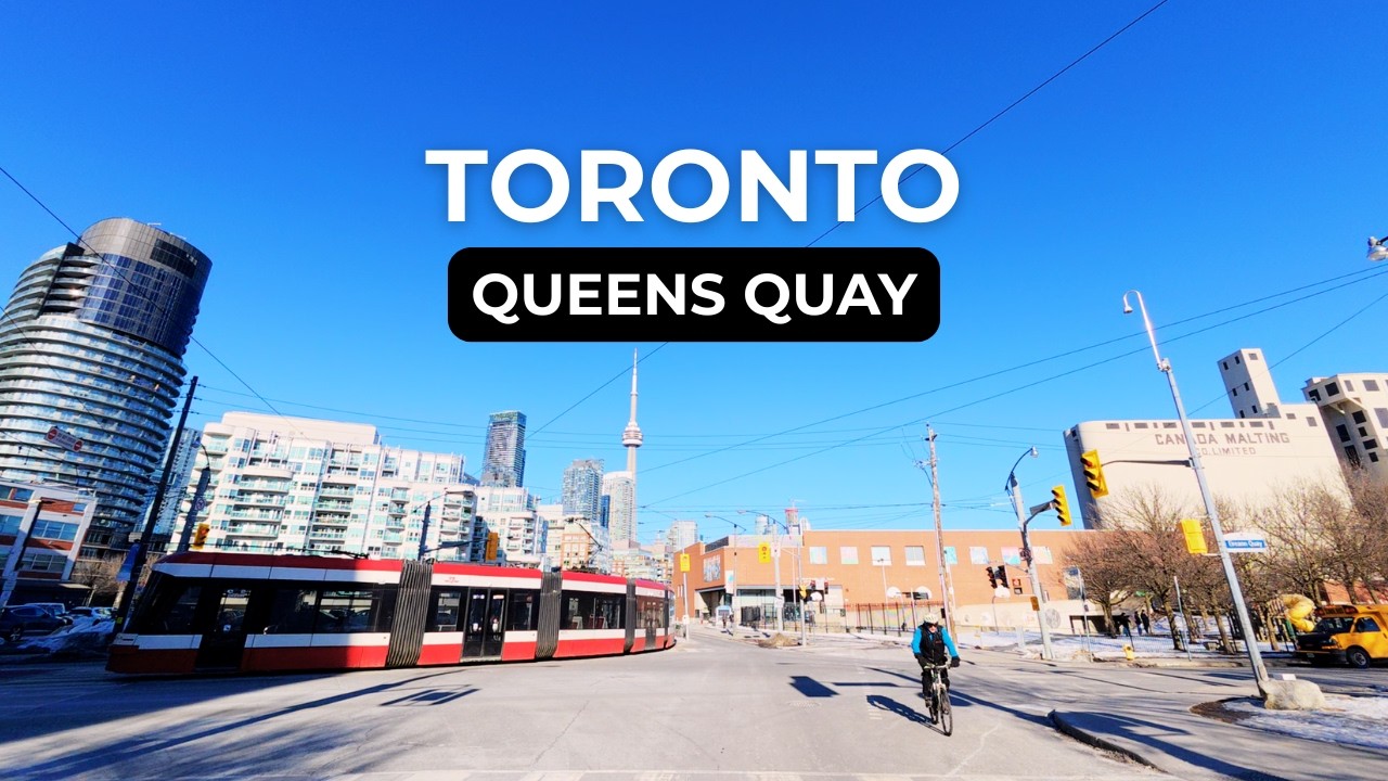 Downtown Toronto Waterfront Drive | Queens Quay