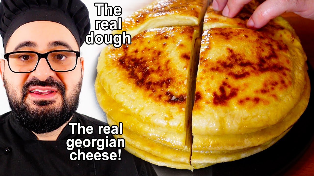 Imeruli KHACHAPURI Rezept / Georgian Cheese-Bread Recipe