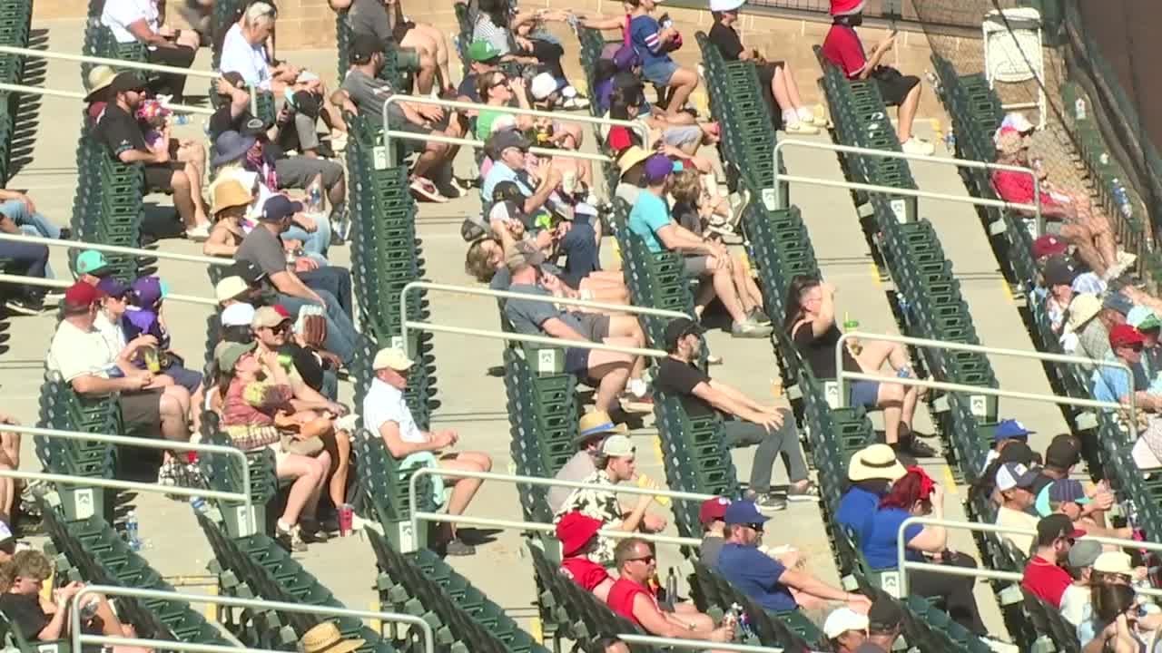 Стадионы Cactus League готовятся к экстремальной мартовской жаре.