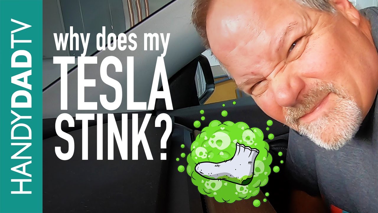 Кондиционер Tesla пахнет грязными носками — как починить самому и сэкономить $$$