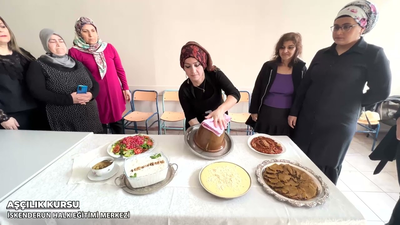 AŞÇILIK KURSU - İSKENDERUN HALK EĞİTİMİ MERKEZİ
