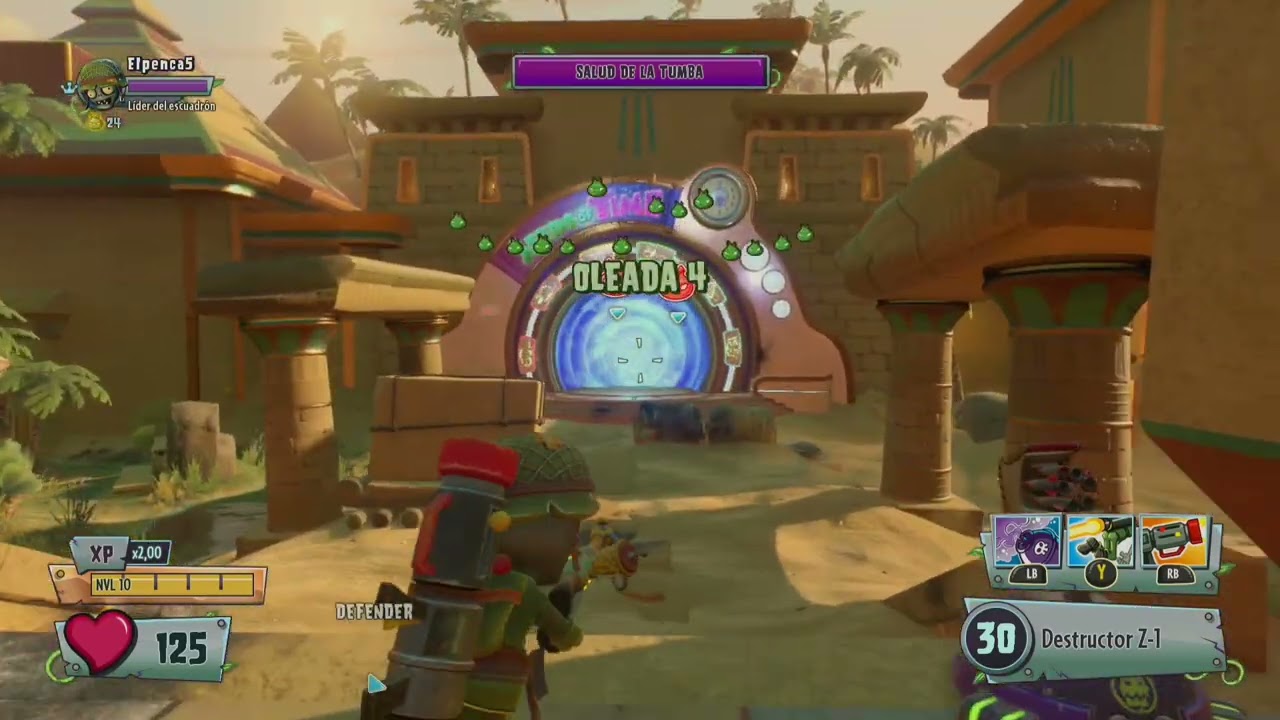 PVZ Garden Warfare 2 💀 "¡¡¡LOCURAAA!!! ZOMBIE SOLDADO" 💀 - Operaciones de Cementerio 