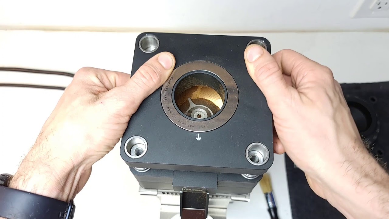 Removing Upper Burr carrier on the LeverCraft Ultra Grinder