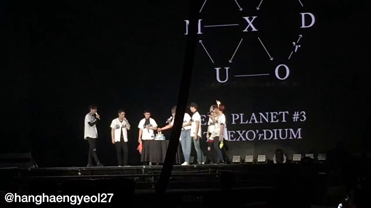 161127 EXO 엑소 Ending Ment 엔딩 멘트