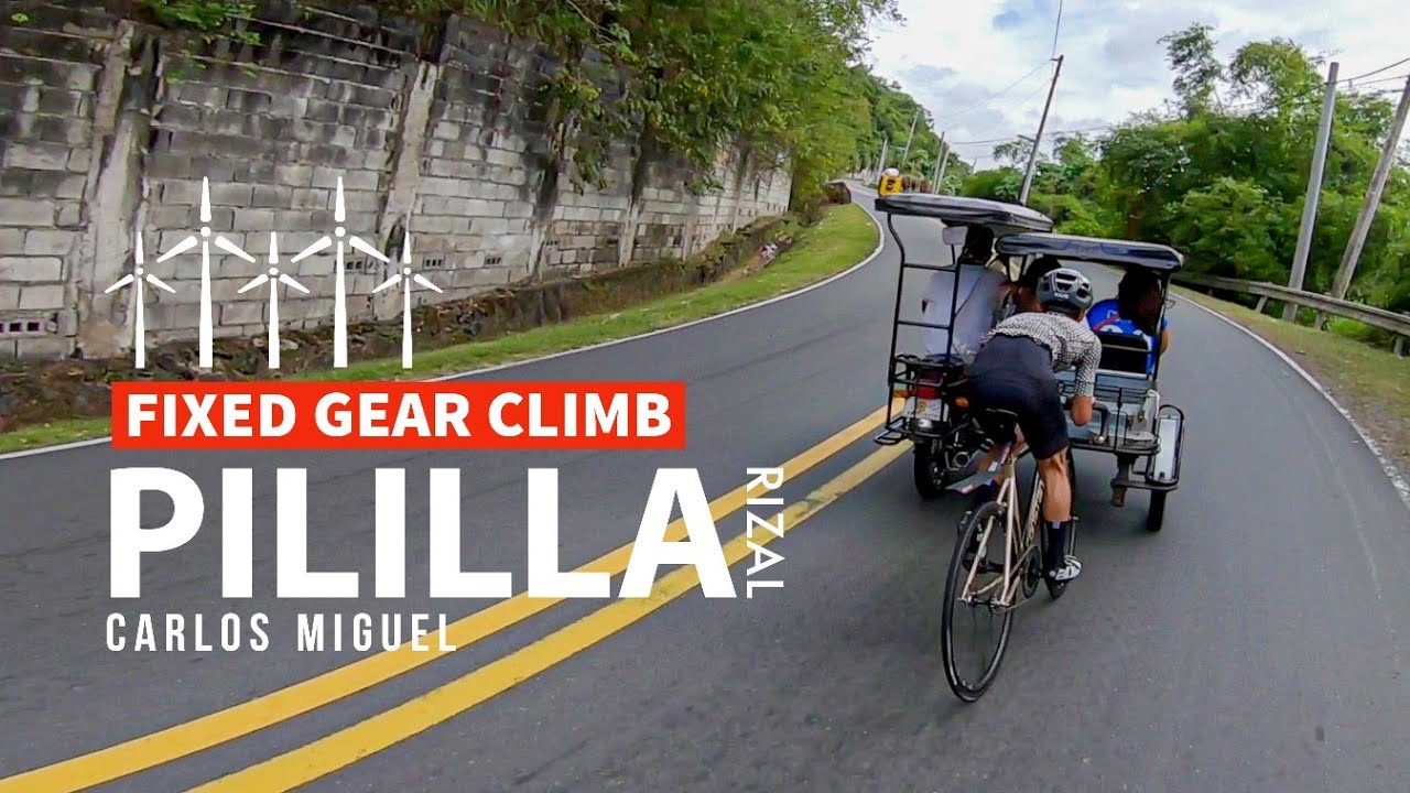 FIXED GEAR CLIMB | 51:16 Ratio VS Tricycle / Scenic Pililla Climb / NBPS Entertainment / Carlos