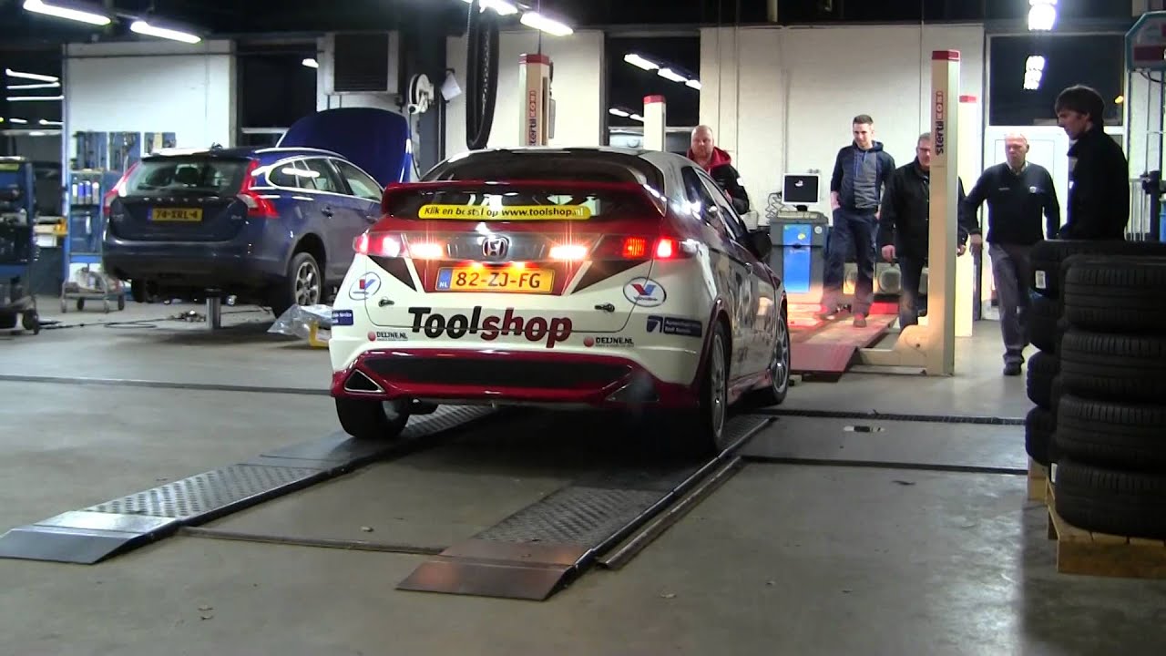 Honda Civic Type-R R3 Rally shakedown