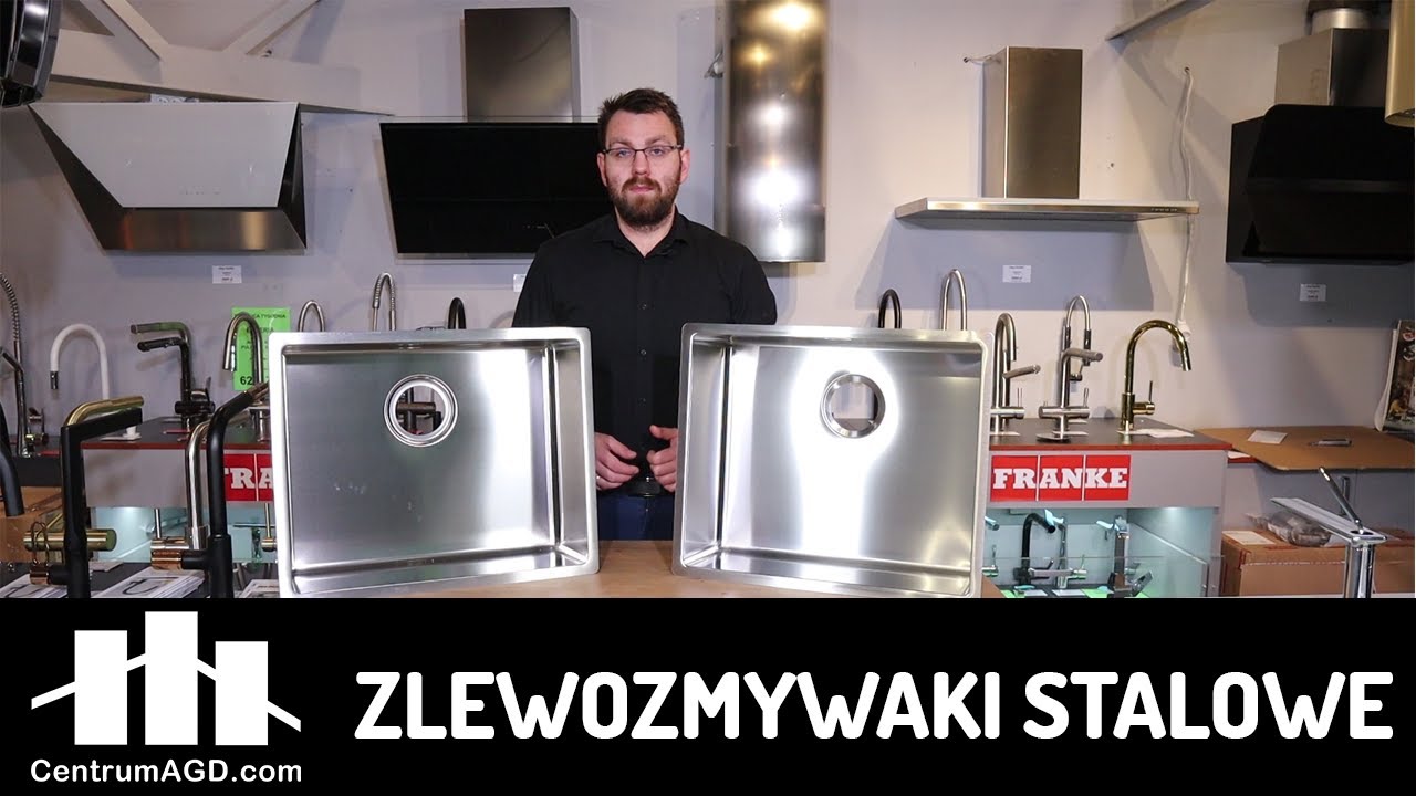Jaki dobry zlewozmywak stalowy wybrać do kuchni. Przegląd stalowych zlewozmywaków od Franke i Falmec
