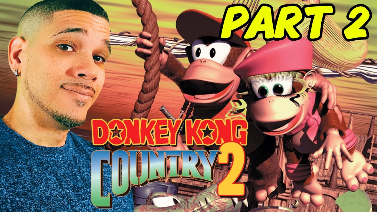 🔴 Donkey Kong Country 2: Diddy's Kong Quest (Snes) | Full Playthrough | Part 2