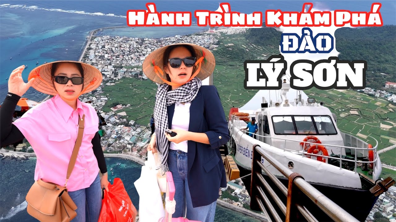 Hành trình từ QUẢNG NGÃI đi LÝ SƠN khám phá mùa Tỏi tươi cùng a chị Phạm Dũng | SONG HỶ VLOG #847