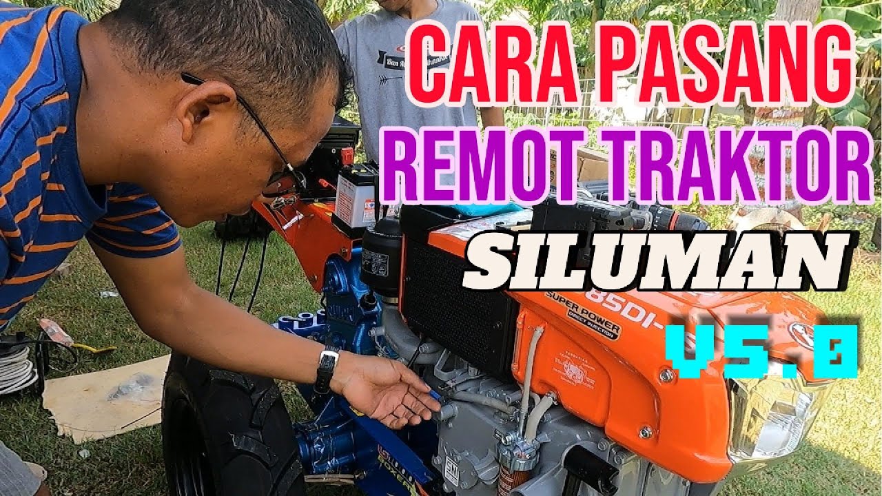 Training Cara pemasangan Remot Traktor Siluman V5.0 di Traktor Quick G1000 boxer