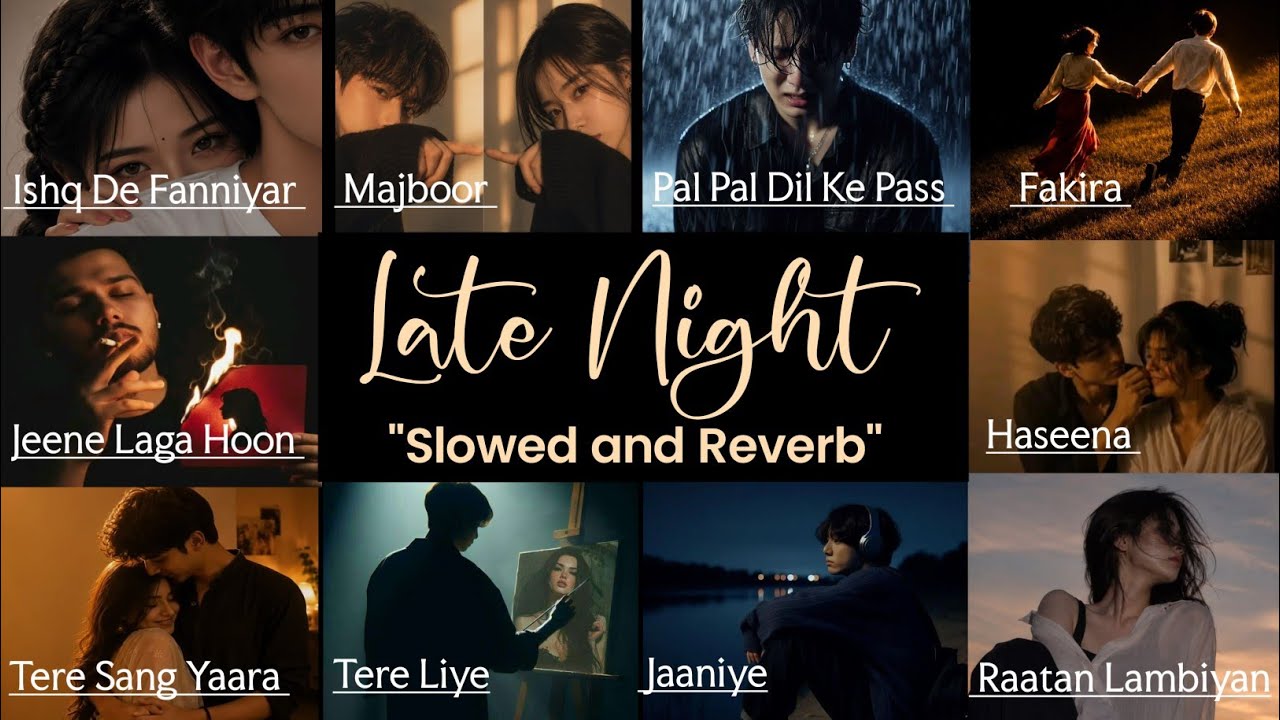 Late Night Lofi Playlist | Slowed and Reverb | Mind Relax Playlist | Villain Edit 🎧