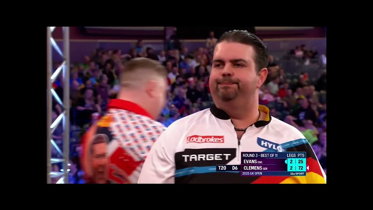Ricky Evans Vs Gabriel Clemmens UK Open