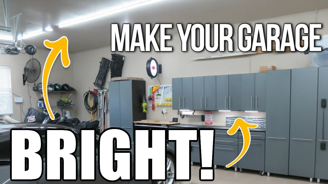 UnderCabinet SUPER BRIGHT LED Light Bars | Garage, Kitchen, Attic, Workshop | BRIGHTER LIGHTING!