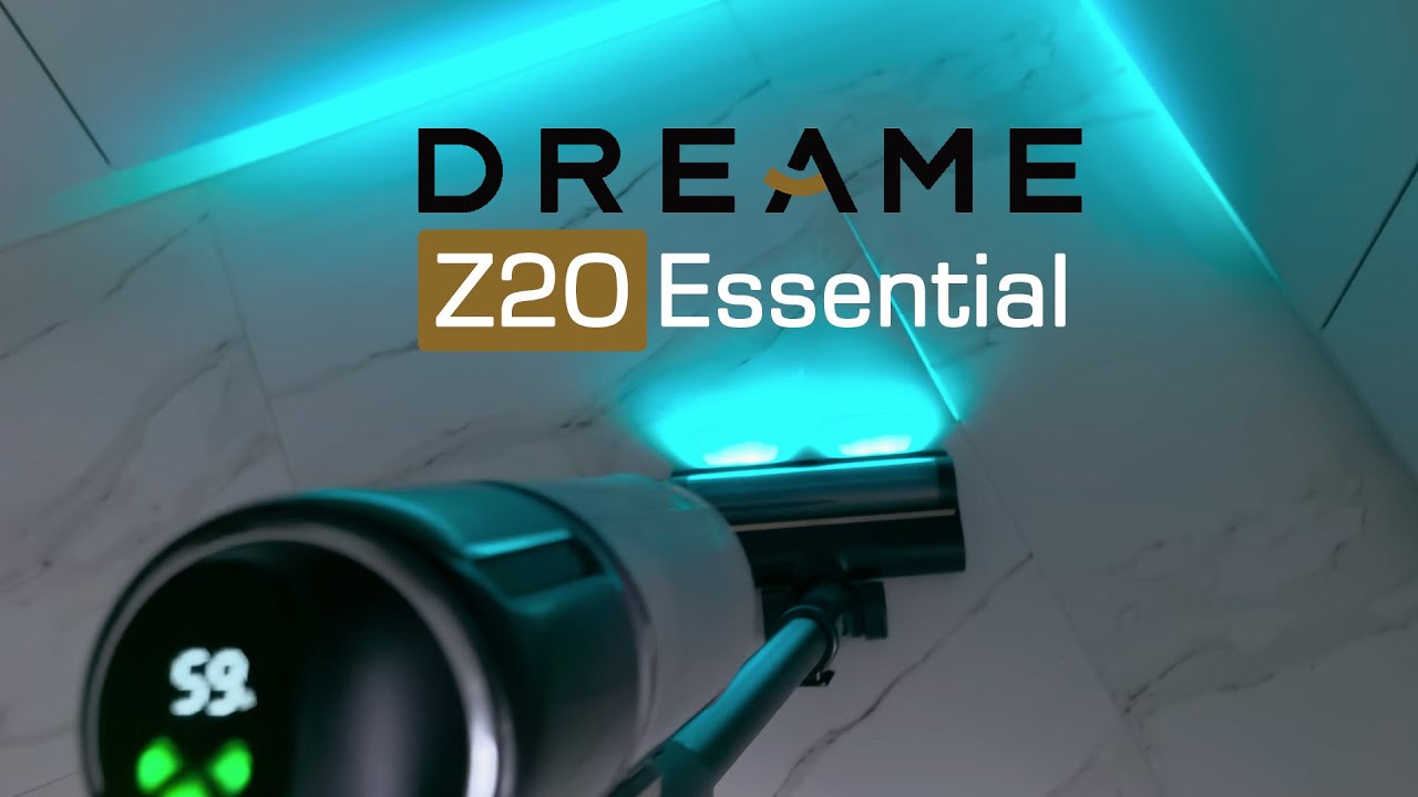 ОБЗОР DREAME Z20 ESSENTIAL - мощный (210аВт) ручной пылесос для сухой уборки с лазерной подсветкой