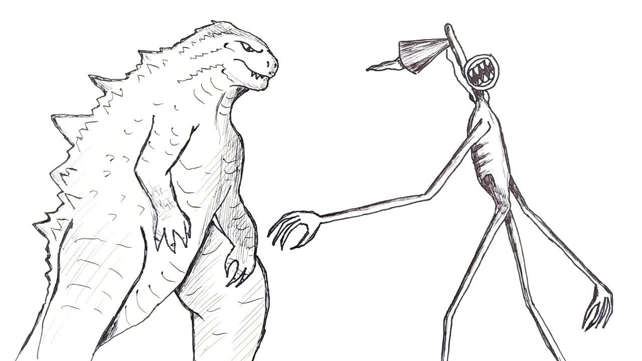 Godzilla vs Siren Head, Hathor Art