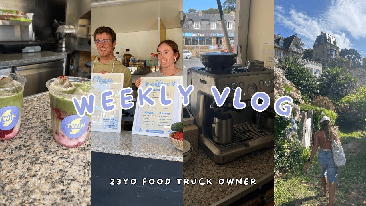 Une semaine dans ma vie | Créatrice de Twin Food Truck de 23 ans + prépa semi marathon