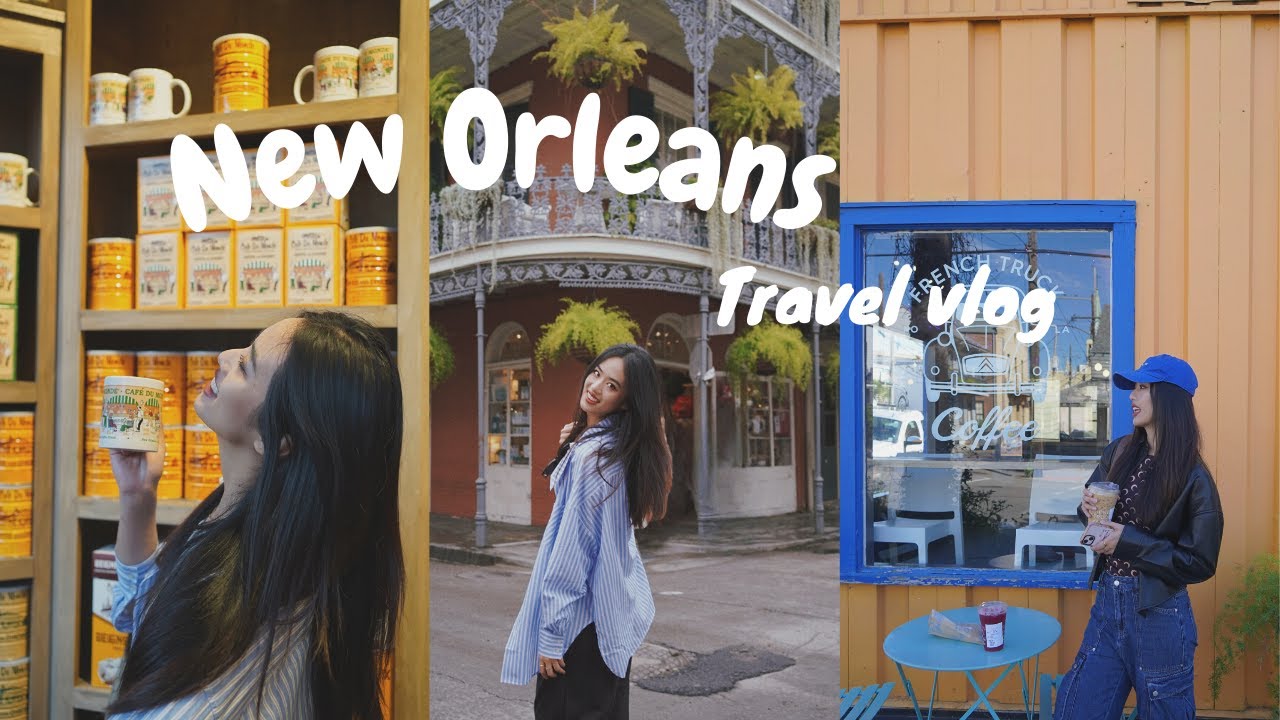 New Orleans旅游日记//三天新奥尔良vlog//狂炫生蚝cocktail cajun seafood//美食合集//NOLA的别样风情//美国南方特色