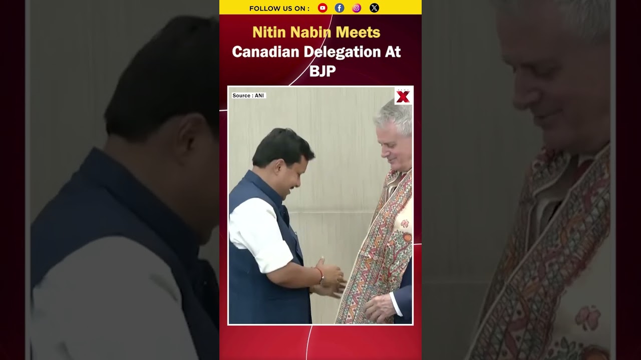 BJP Chief Nitin Nabin Meets Canadian High Commissioner | NewsX
