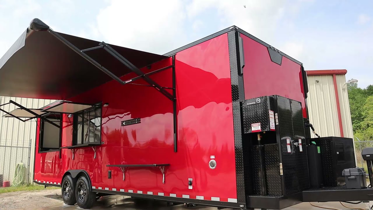 28' Custom Mobile Kitchen