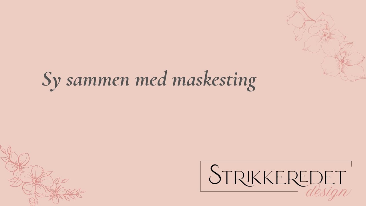 Sammensying med maskesting