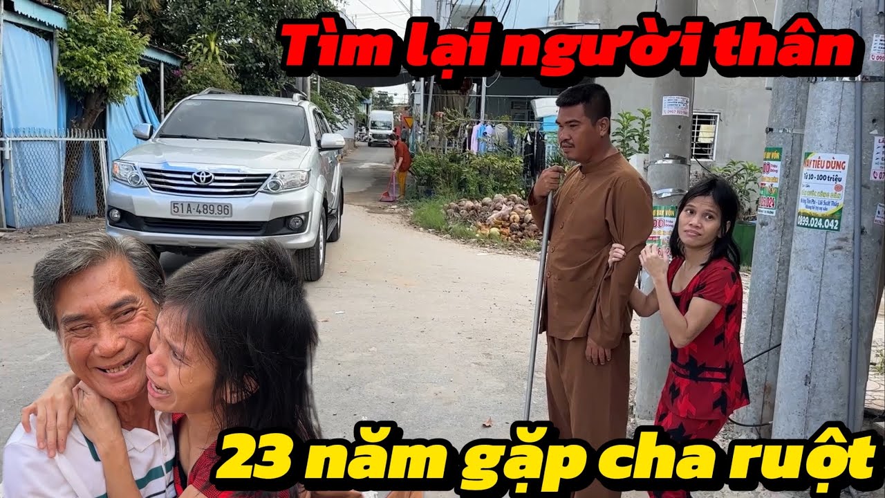 Cận cảnh thơ 23 năm thất lạc của ruột tìm lại gia đình khóc nức nở !