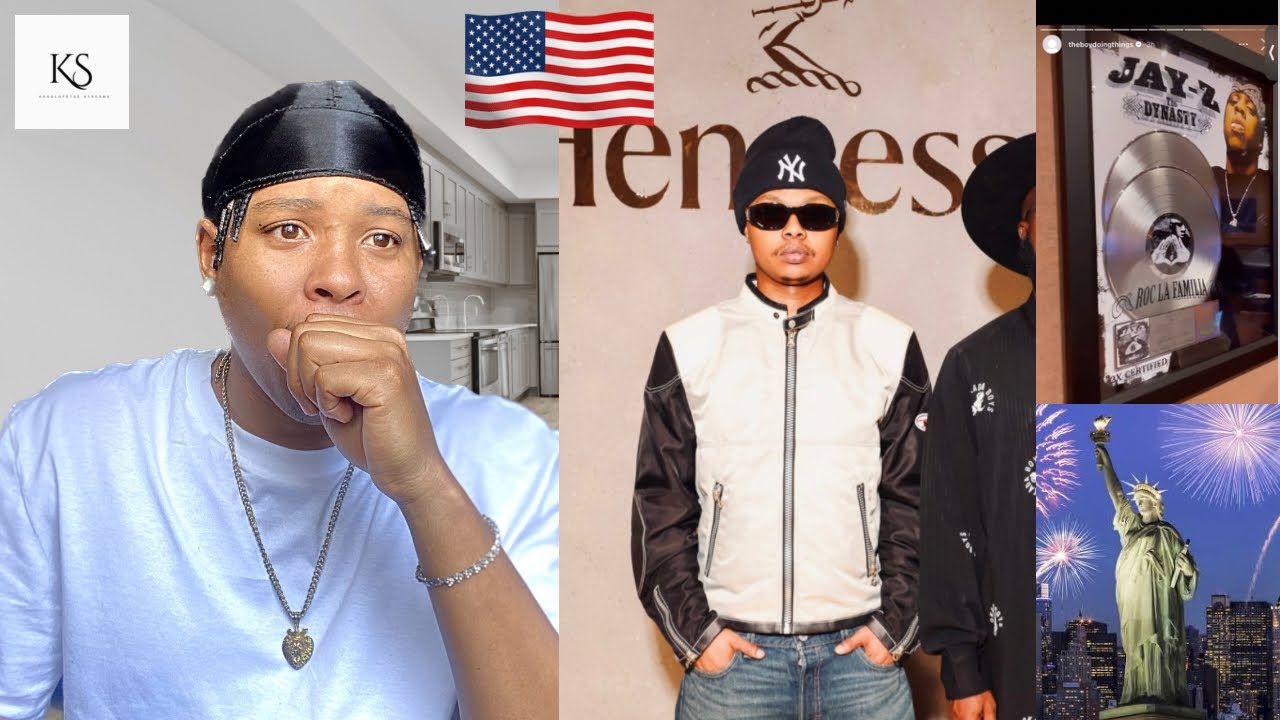 A-REECE In New York City With HIT-BOY, NAS & MORE 😱