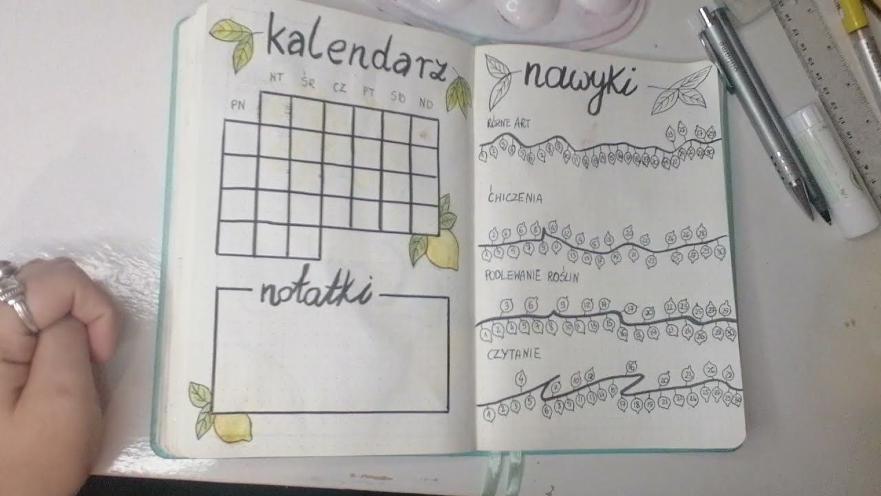Zaplanuj ze mną CZERWIEC czyli BULLET JOURNAL
