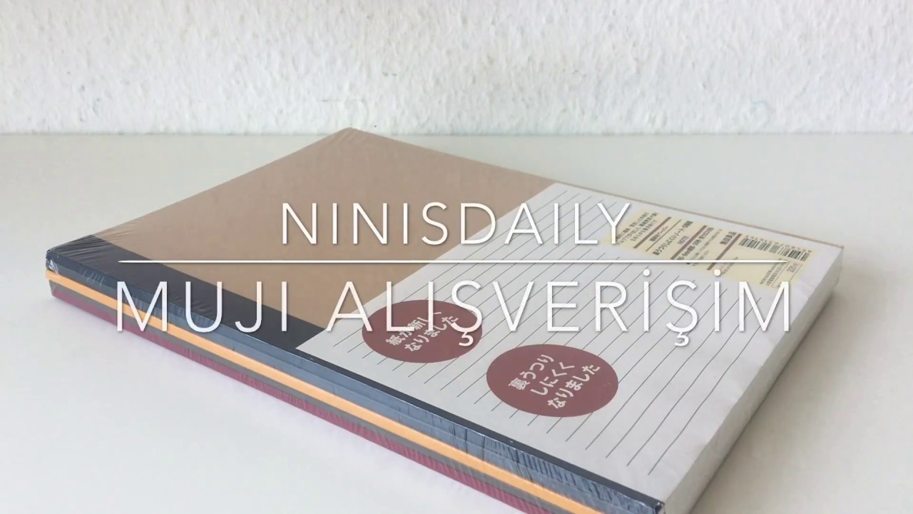 MUJI kırtasiye alışverişim | ninisdaily