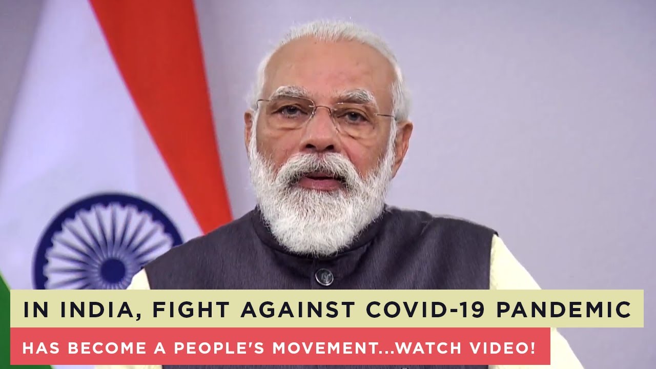 In India, fight against COVID-19 pandemic has become a people's movement...Watch video!