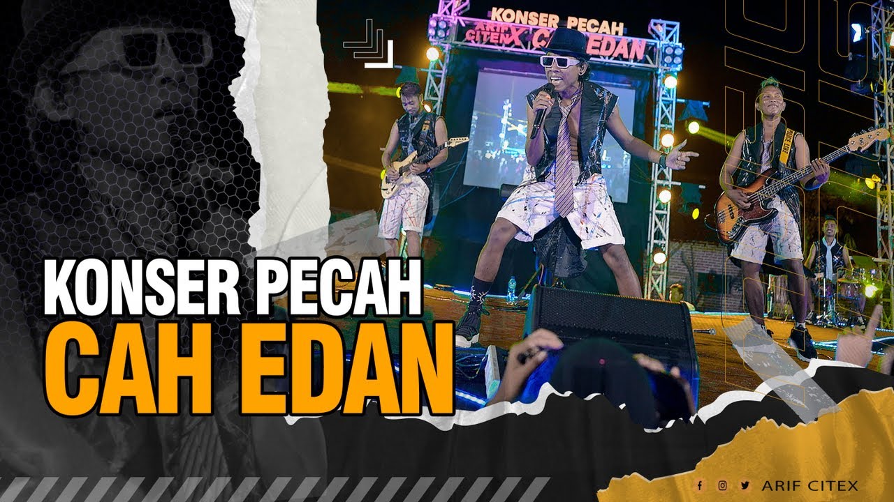 ARIF CITENX - Full KONSER PECAH CAH EDAN || Alternative Punk Dut