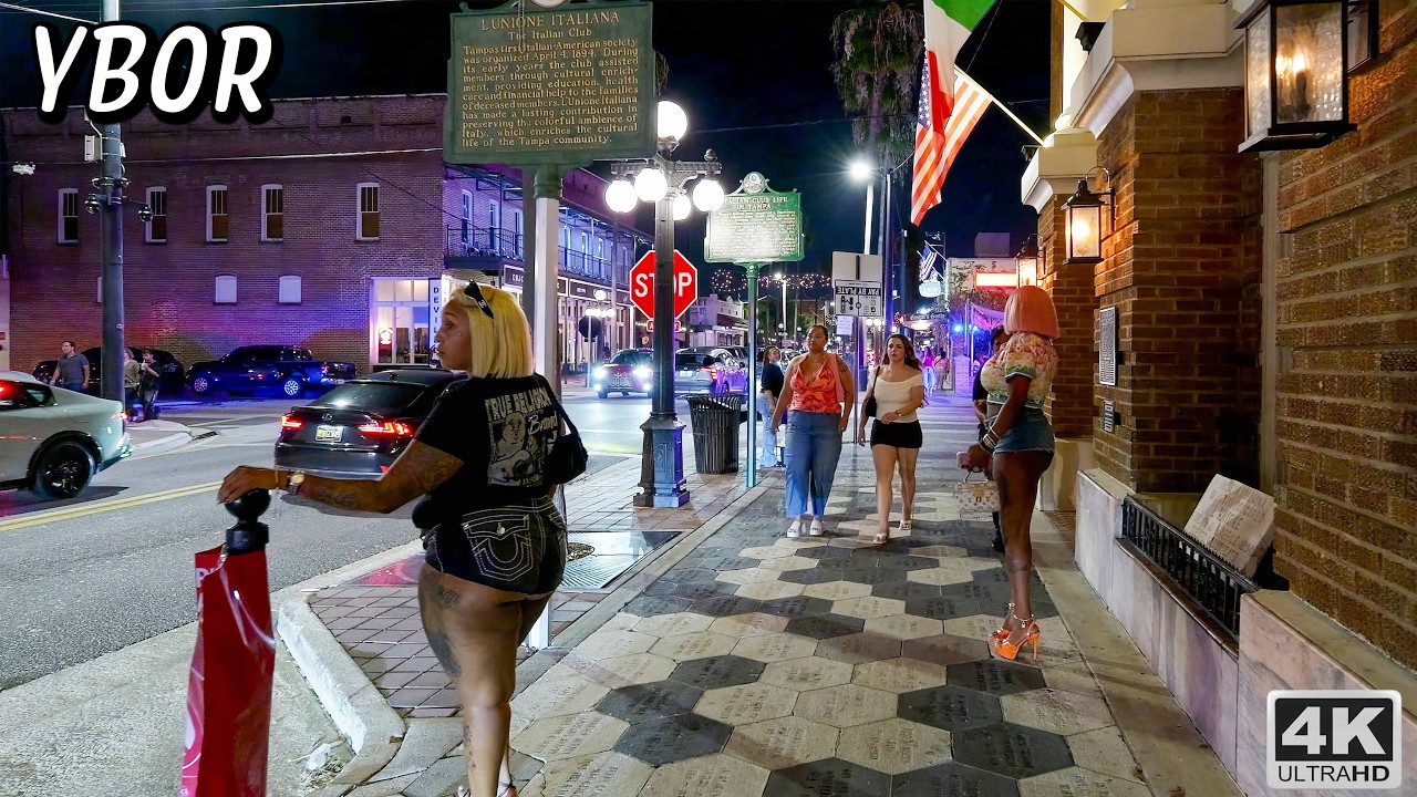 Ybor City Tampa Florida Nightlife Walking Tour