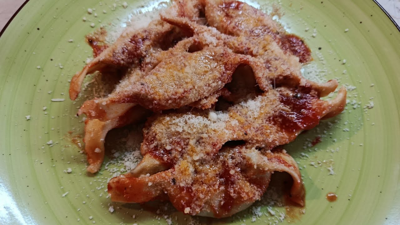 Casoncelli con melanzane e scamorza affumicata 