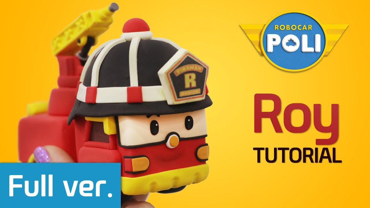 [Full ver.] Transformed into clay♥ Roy Special!! | Friends of Robocar POLI | Gony’s Claytown