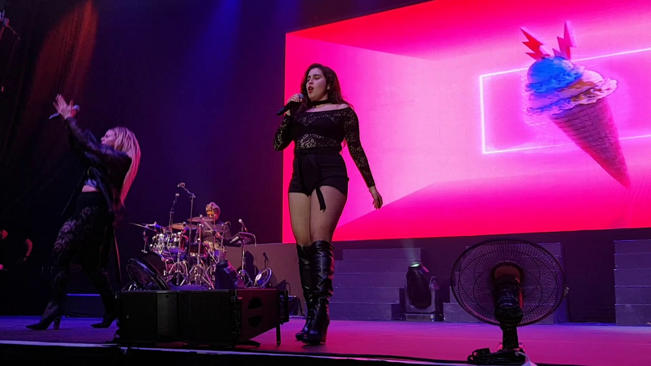 Down. Fifth Harmony PSA tour Abu Dhabi. 16th March 2018