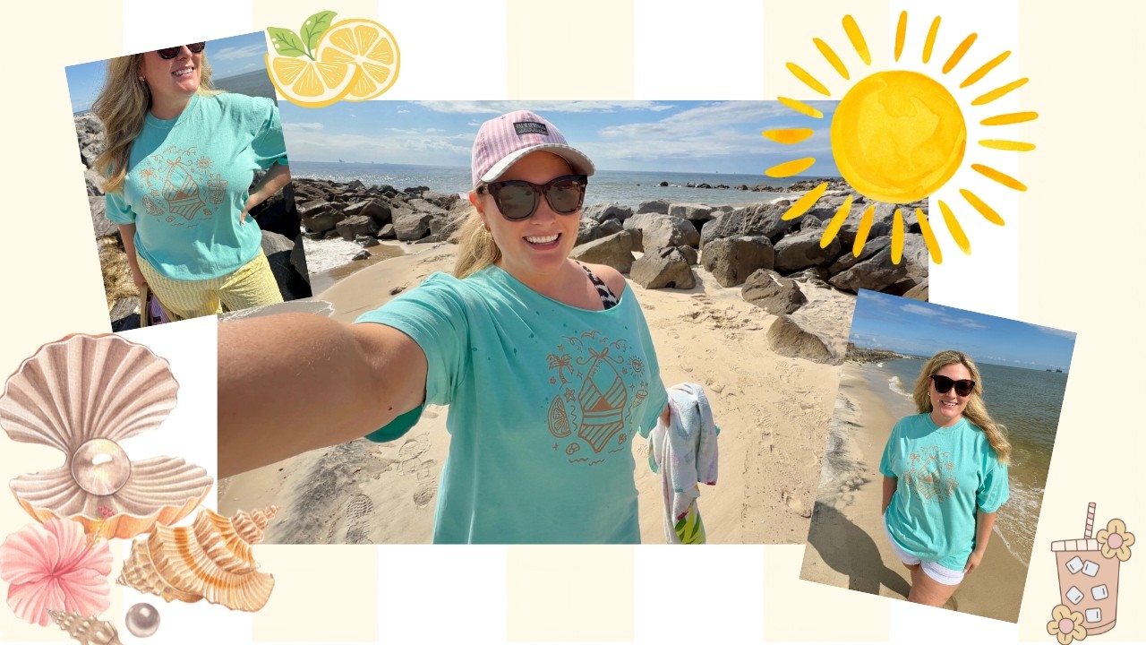 🚨HUGE ANNOUNCEMENT🚨 I DESIGNED A T-SHIRT FOR US! ☀️👙🍋🐚