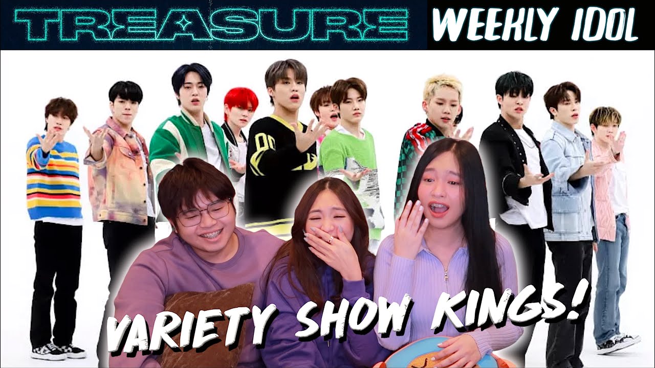 TREASURE - WEEKLY IDOL EP.552 REACTION 😂 VARIETY SHOW KINGS! 🤣 | SIBLINGS REACT