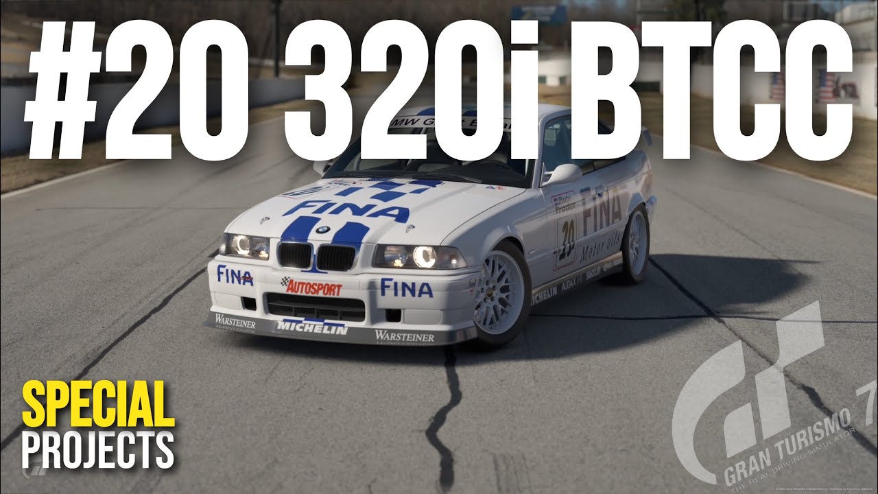 GT7 | #20 BMW 320i BTCC Touring Car Tuning | Специальные проекты