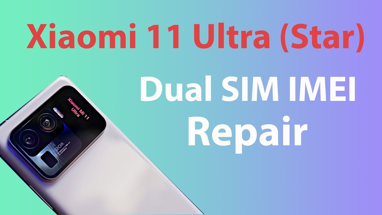 Mi 11 Pro/Ultra (Star) IMEI Repair #cpid #cpidserver #cpidimeirepair #imeirepair