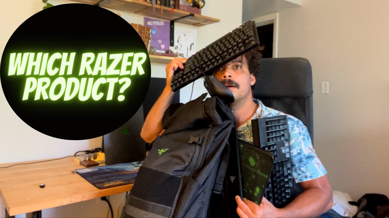 WHICH RAZER PRODUCT? | Razer Tactical Pro Backpack V2? Blackwidow?