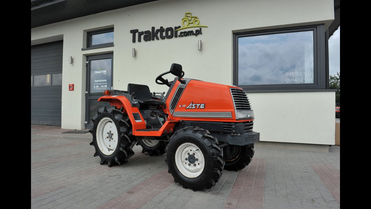 Kubota Aste A-17 4x4 17KM mini ciągnik www.TRAKTOR.COM.PL