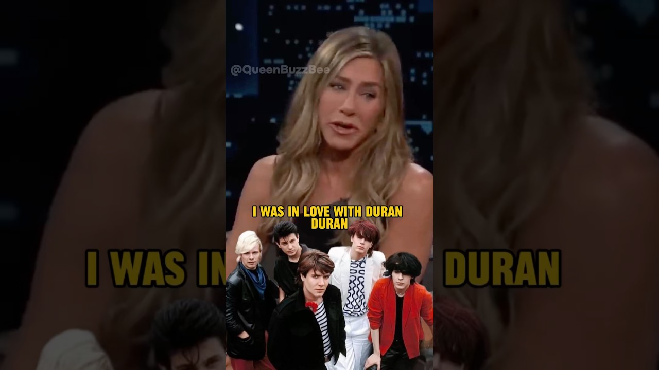 Jennifer Aniston Reveals Her Love for Duran Duran During Her Youth 😊 #JenniferAniston #shorts