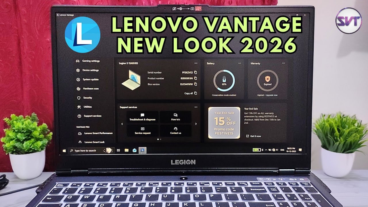 Lenovo Vantage 2026 Updated Version | Full Overview & New Features Added | Old vs New Comparison